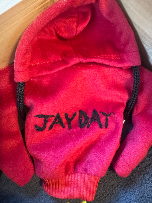 Red Jay Day Stick Shift Hoodie